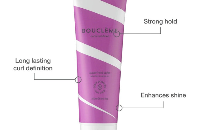Bouclème Curls Redefined Super Hold Styling Gel