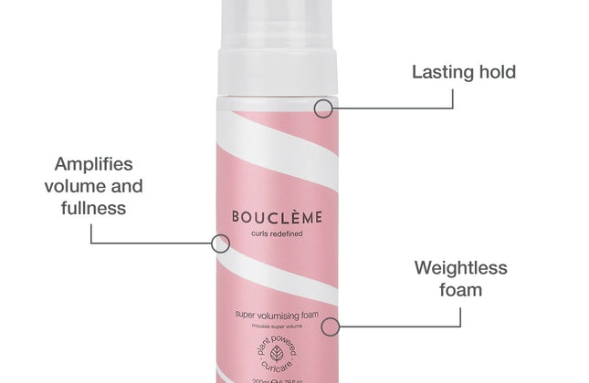 Bouclème Curls Redefined Super Volumizing Haarmousse - 200ml