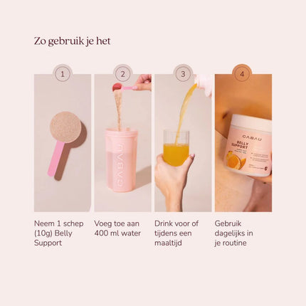 Cabau Lifestyle Belly Support - 240gr