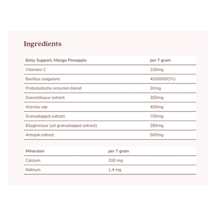 Cabau Lifestyle Belly Support - 240gr