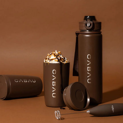 Cabau Lifestyle Bloom Bottle Stainless Steel - 1 Liter