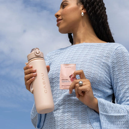 Cabau Lifestyle Bloom Bottle Stainless Steel - 1 Liter