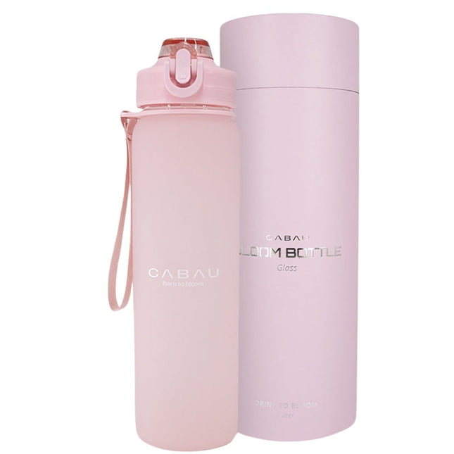 Cabau Lifestyle Bloom Glass Bottle - 1 Liter