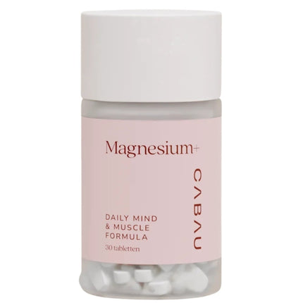 Cabau Lifestyle Magnesium+ Mind & Muscle - 30pcs