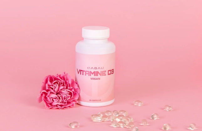 Cabau Lifestyle Vitamine D3 Vegan - 60pcs