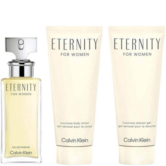Calvin Klein Eternity For Women Giftset Eau de Parfum - 50ml+ 2x100ml