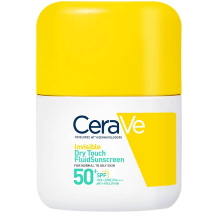 CeraVe Invisible Dry Touch Fluide Sunscreen SPF50+ - 50ml