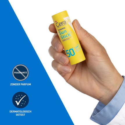 CeraVe Invisible Sunscreen Stick SPF50+ - 8g