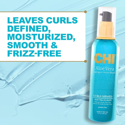 CHI Aloe Vera Curls Defined Oil - 89ml
