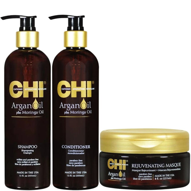CHI Argan Oil Treatment Set - 2x355+237ml