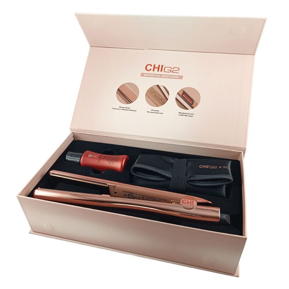 CHI CHI G2 Rose Gold Titanium Hairstyling Iron