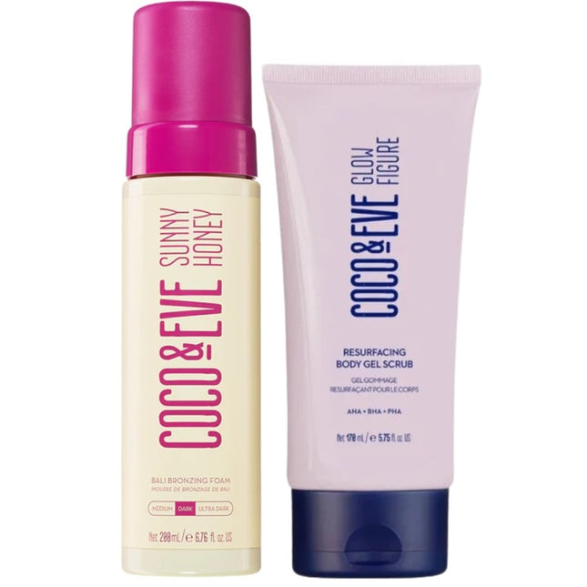 Coco&Eve Body Tanning Dark Duo - 200+170ml