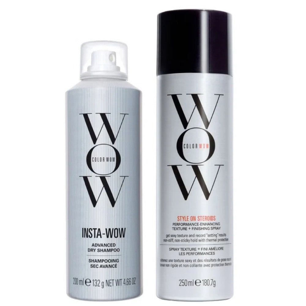 Color WoW Insta Wow Dry Shampoo + Style On Steroids Duo - 200+250ml