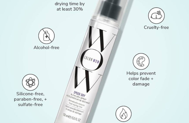 Color WoW Speed Dry Blow Dry Spray - 150ml