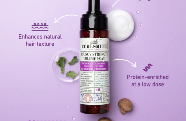 Curlsmith Bouncy Strength Volume Foam - 222ml