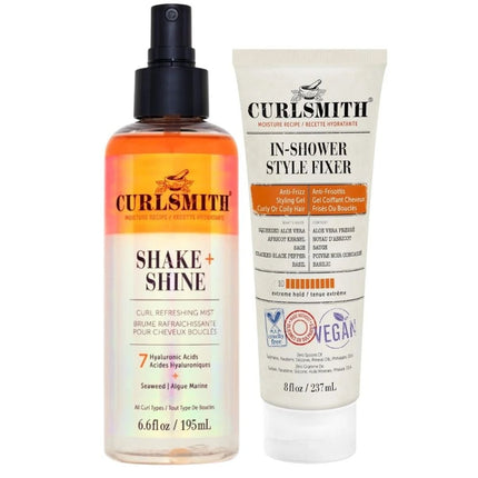 Curlsmith Shine & Hold Duo Set - 237+195ml