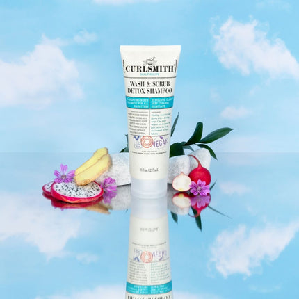 Curlsmith Wash Scrub Detox Shampoo Tube - 237ml