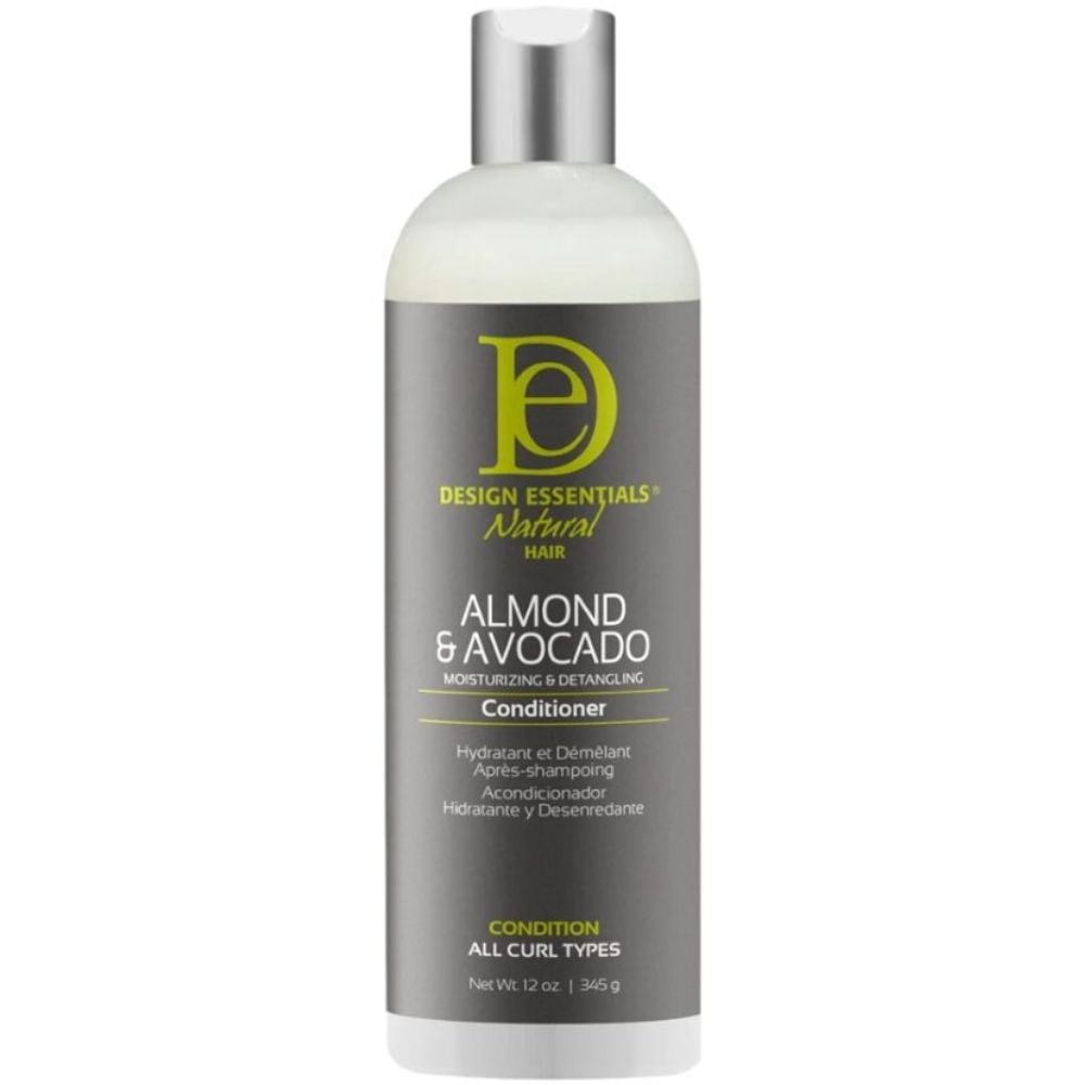 Design Essentials Almond & Avocado Moisturizing & Detangling Conditioner - 345gr.