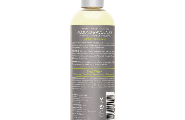 Design Essentials Moisturizing & Detangling Sulfate-Free Shampoo - 365ml