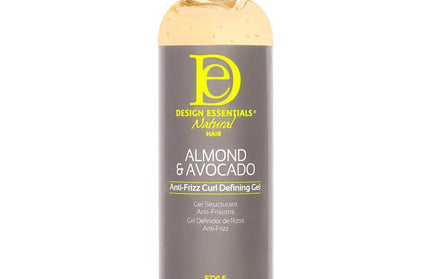 Design Essentials Natural Almond & Avocado Anti Frizz Curl Defining Gel - 345gr.