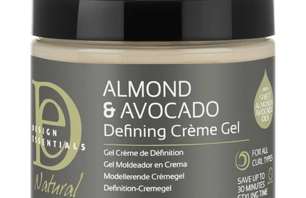 Design Essentials Natural Almond & Avocado Curl Defining Creme Gel - 473ml