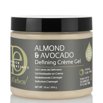 Design Essentials Natural Almond & Avocado Curl Defining Creme Gel - 473ml