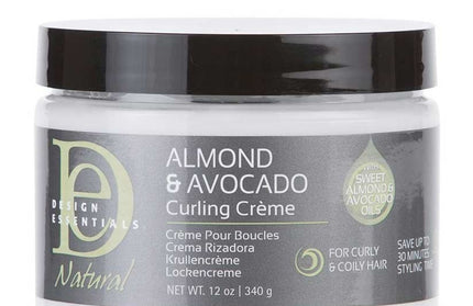 Design Essentials Natural Almond & Avocado Curling Cream - 355ml