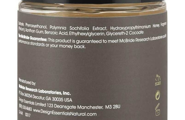 Design Essentials Natural Almond & Avocado Honey Curl Forming Custard - 227ml