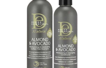 Design Essentials Natural Almond & Avocado Moisturizing & Detangling - Set