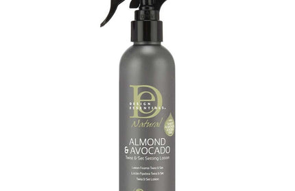 Design Essentials Natural Almond & Avocado Twist & Set Setting Lotion - 236ml