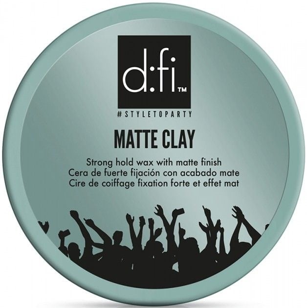 D:fi Matte Clay Strong Hold Wax