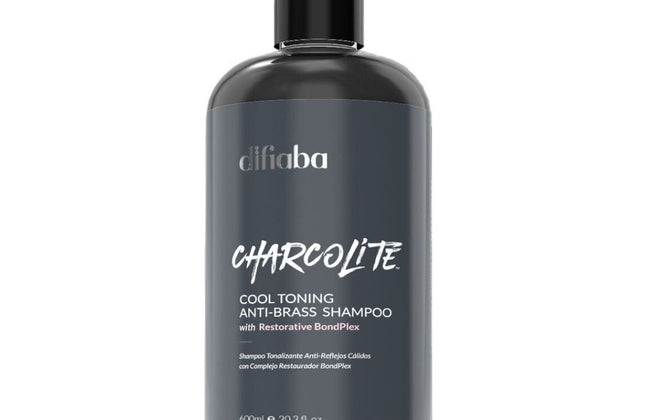 Difiaba Charcolite Cool Toning Anti-Brass Duo Set - 2x250ml