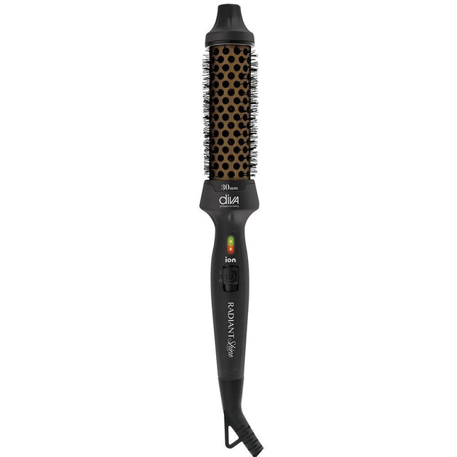 Diva Pro Radiant Shine Keramische Warmteborstel - 30mm