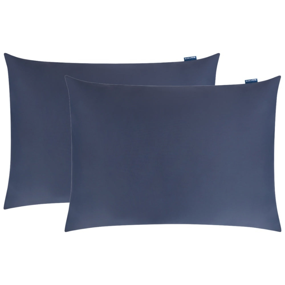 Dore & Rose Cooling Pillowcase Navy Blue - 50x60
