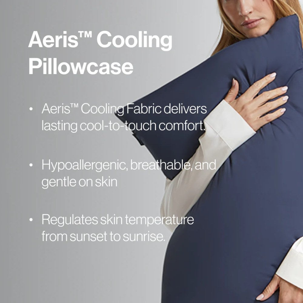 Dore & Rose Cooling Pillowcase Navy Blue - 50x60