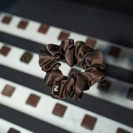 Dore & Rose Scrunchie Chocolate Brown - 3cm