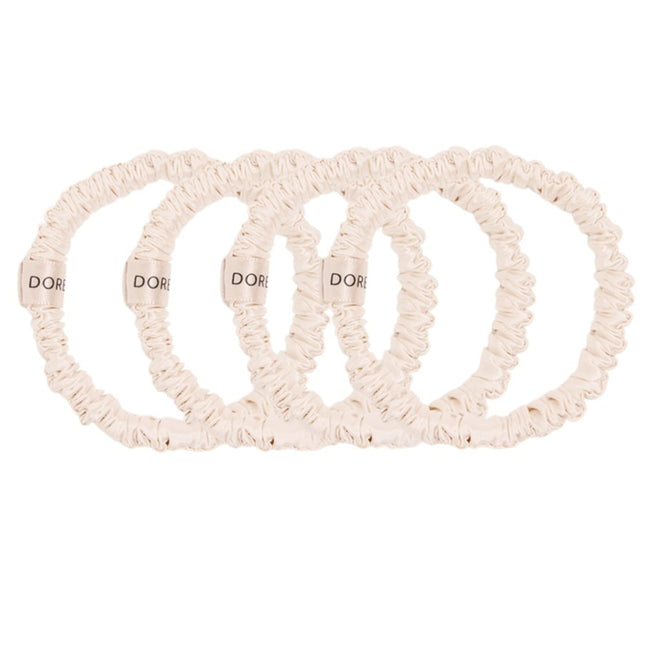 Dore & Rose Scrunchie Set Champagne - 4x1cm