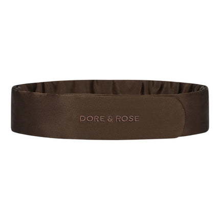 Dore & Rose Silk Headband - Brown