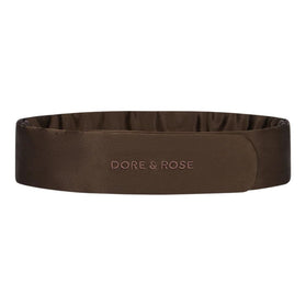 Dore & Rose Silk Headband - Brown
