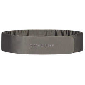 Dore & Rose Silk Headband - Charcoal
