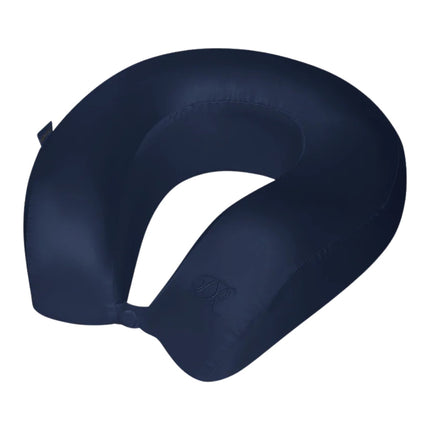 Dore & Rose Silk Travel Pillow - Navy Blue