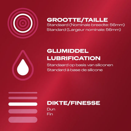 Durex Thin Feel Condooms - 12pcs