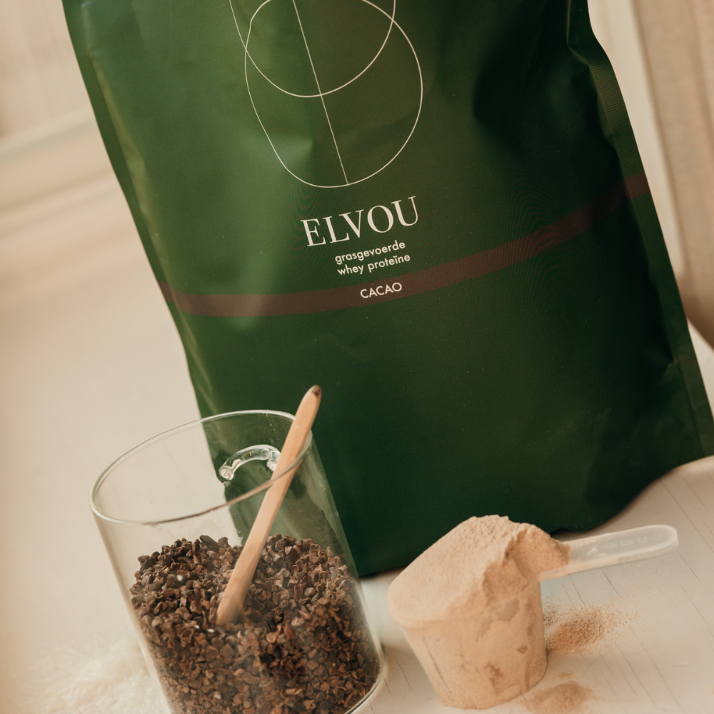 Elvou Grasgevoerde Whey Protein - 1000gr