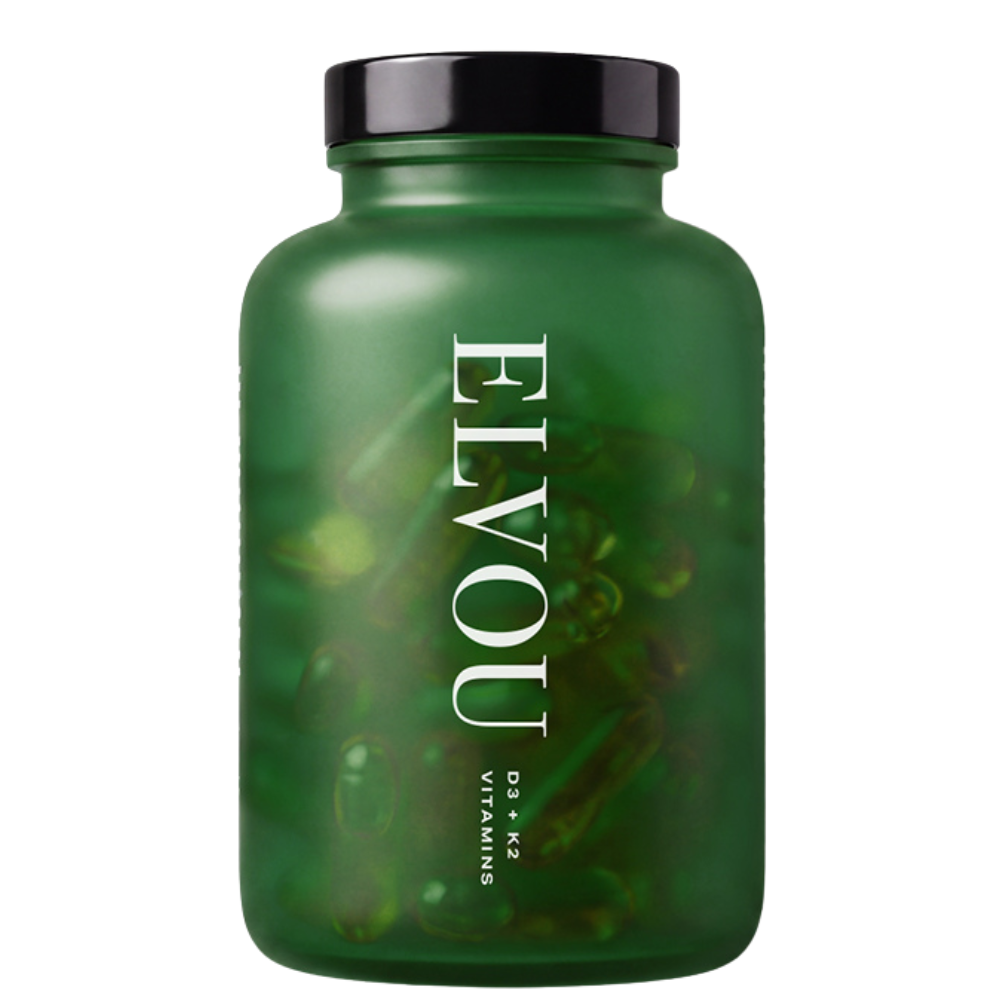 Elvou Vitamine D3 + K2 - 60 capsules
