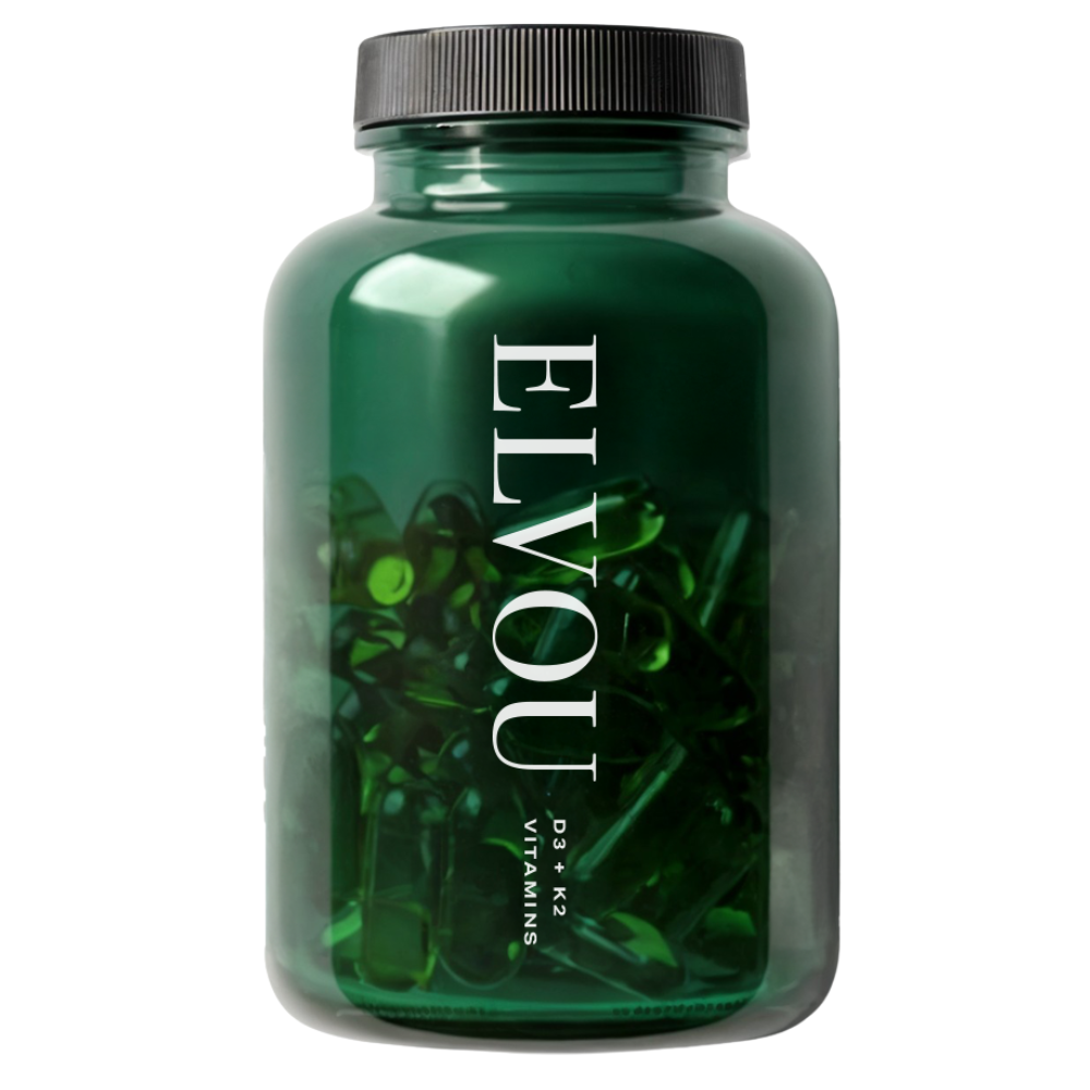 Elvou Vitamine D3 + K2 - 60 capsules