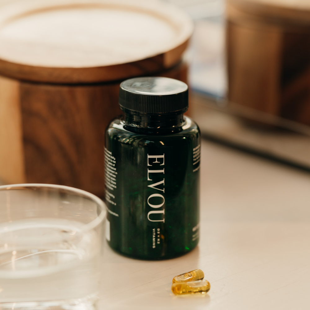 Elvou Vitamine D3 + K2 - 60 capsules