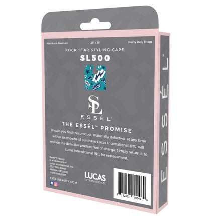 Essel Rock Star Styling Cape met drukknopen- 91x74cm