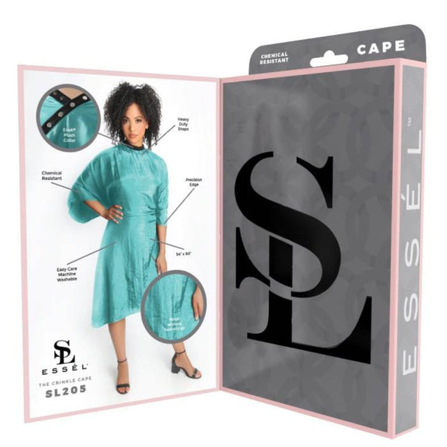 Essel The Crinkle Kapmantel Groen