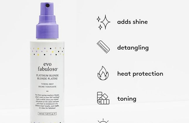 EVO Fabuloso Platinum Blonde Toning Mist