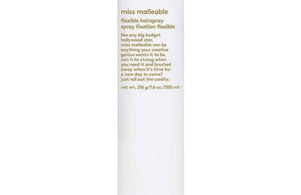 EVO Miss Malleable Flexible Hairspray - 300ml